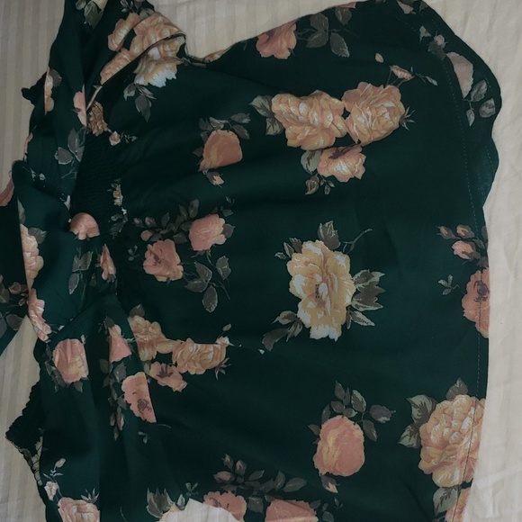 Floral of shoulder. top size L. - Picture 5 of 5